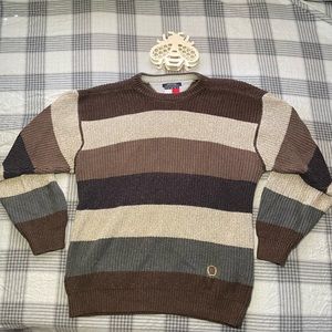 Tommy Hilfiger Heavyweight Cotton Sweater with Crest